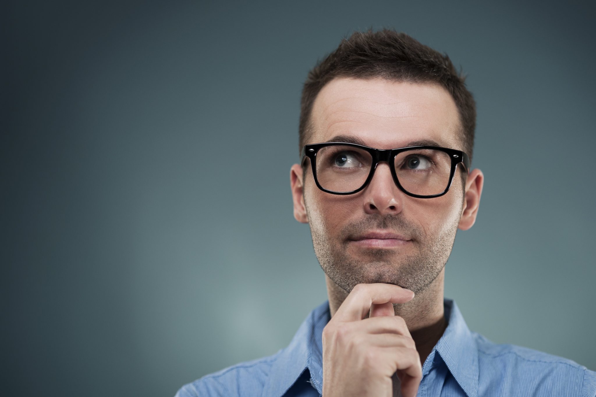 Man contemplating Relevant Life Insurance