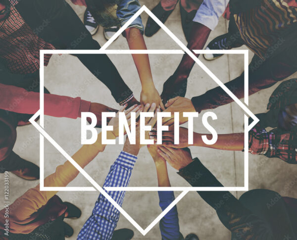 Benefits Adventage Assistance Income Value Concept